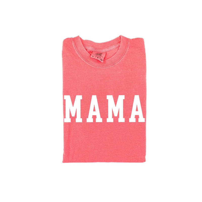 Mama - Varsity - Comfort Colors Tee