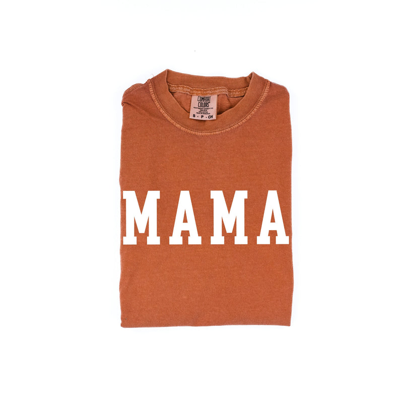 Mama - Varsity - Comfort Colors Tee