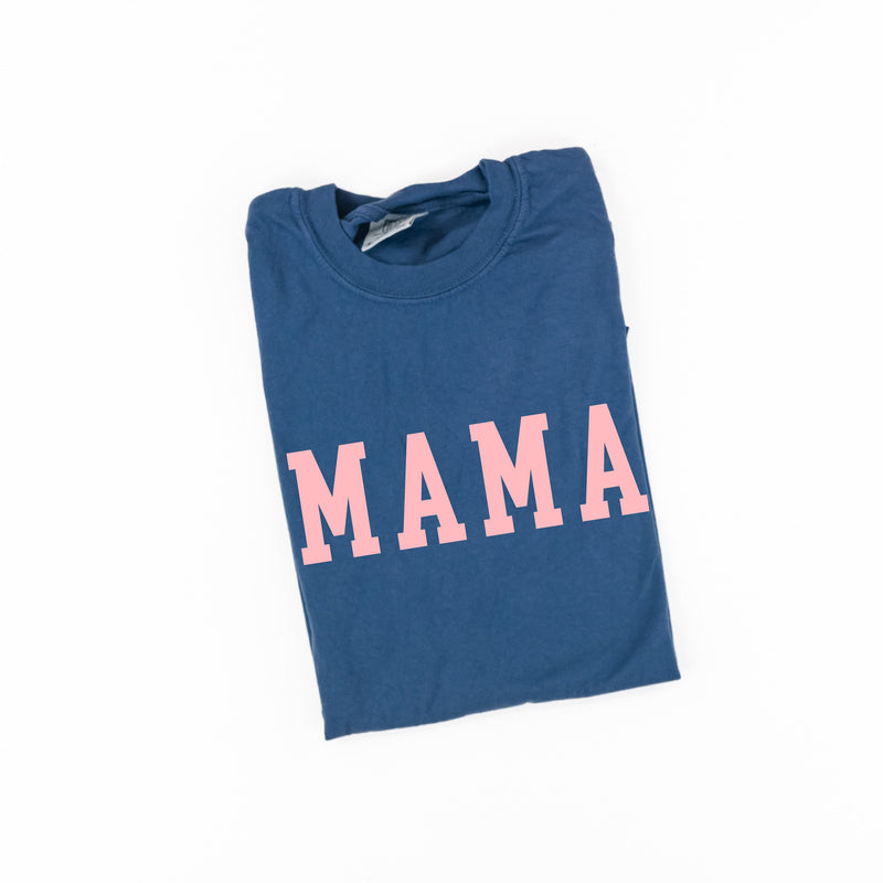 Mama - Varsity - Comfort Colors Tee