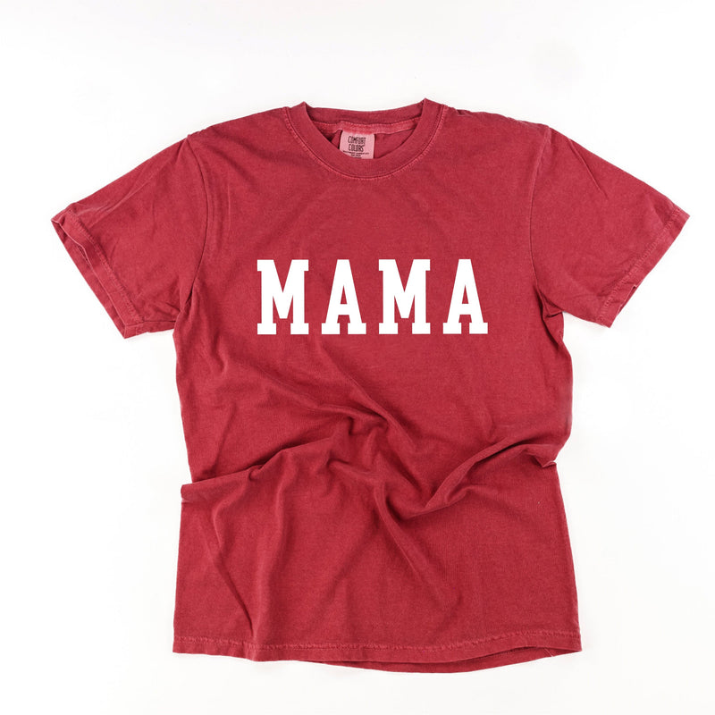 Mama - Varsity - Comfort Colors Tee