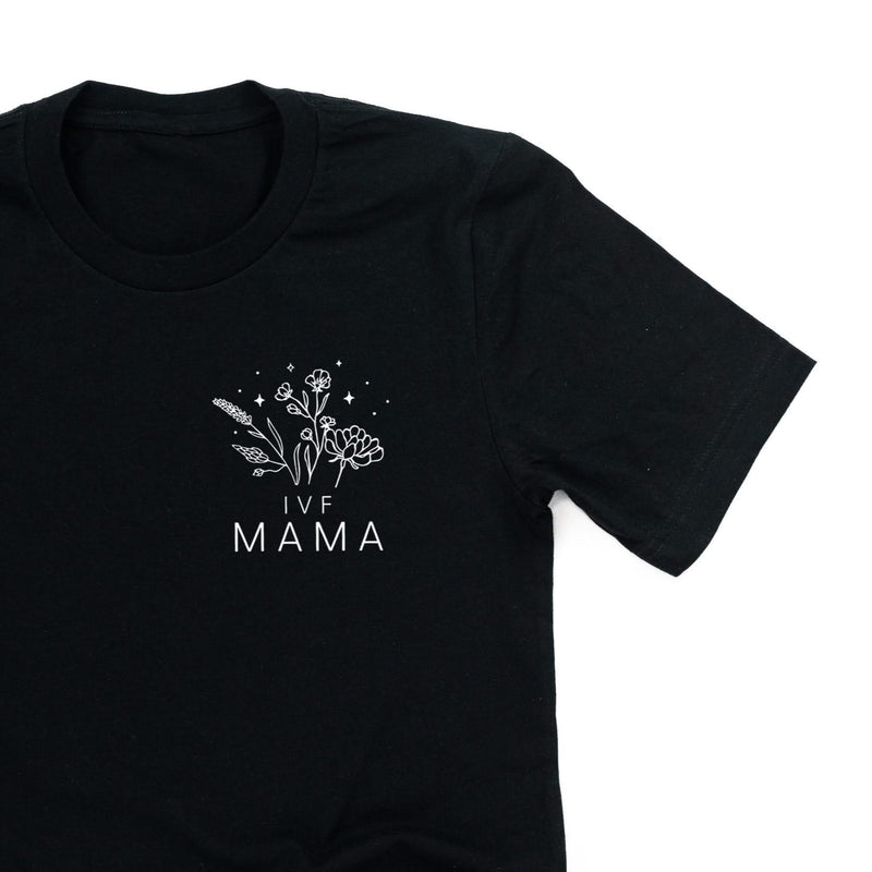IVF MAMA - Bouquet - Pocket Size ﻿- Unisex Tee