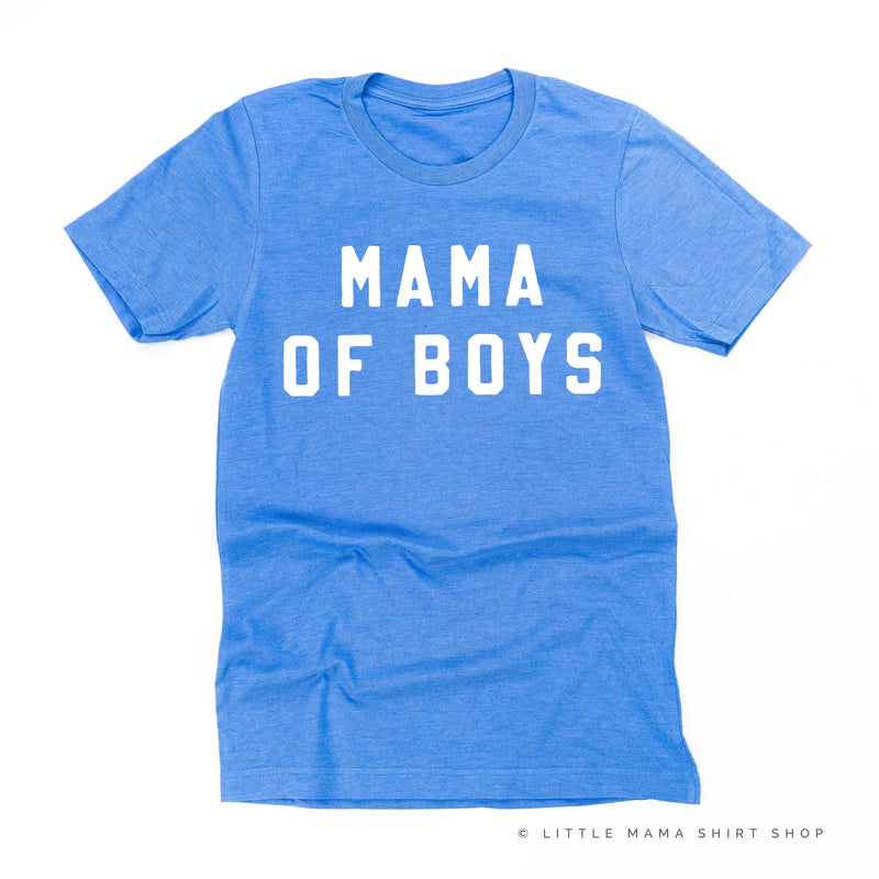 MAMA OF BOYS - (Block Font) - Unisex Tee