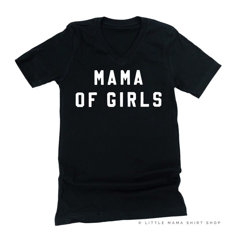MAMA OF GIRLS - (Block Font) - Unisex Tee