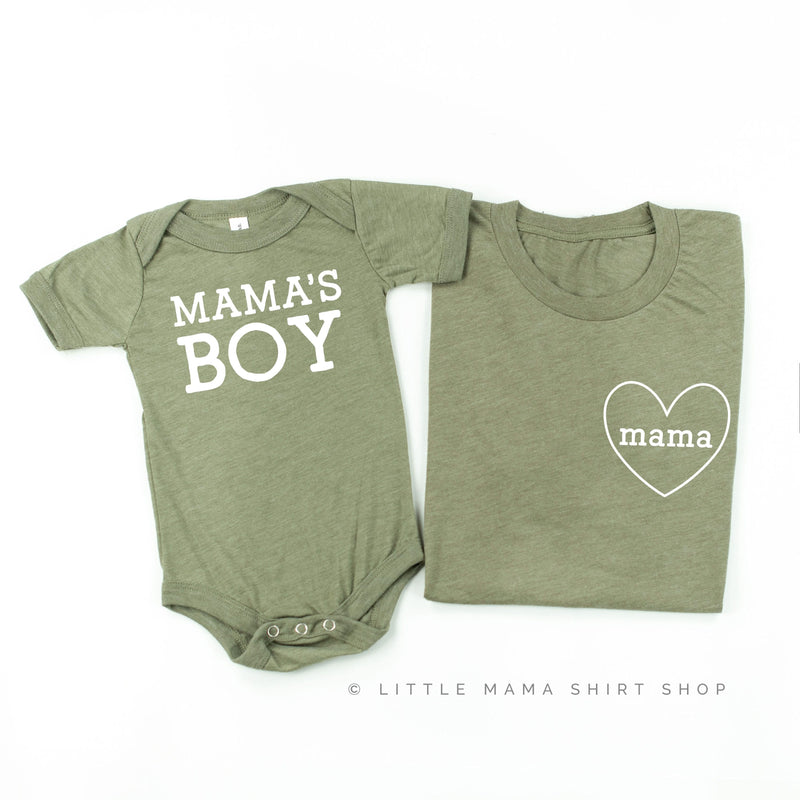 Mama & Mama's Boy(original) | Set of 2 Shirts