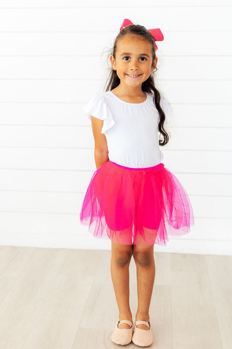Hot Pink Tutu Shorts