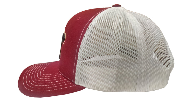Gigantes del Cibao GC Hat | Dominican Baseball LIDOM Cap – Maroon Trucker Snapback