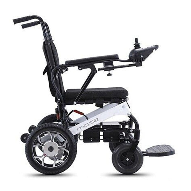 Mate Lightweight Foldable Electric Dual Motor Power Motorized Mobility Wheelchair, 250LBS (SAK79245)