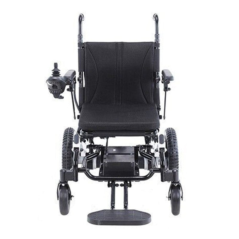 Mate Lightweight Foldable Electric Dual Motor Power Motorized Mobility Wheelchair, 250LBS (SAK79245)