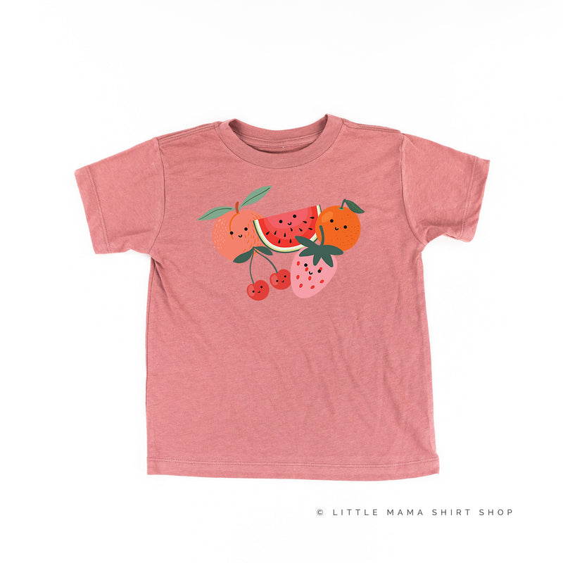Group of Smiley Fruit - Child Tee