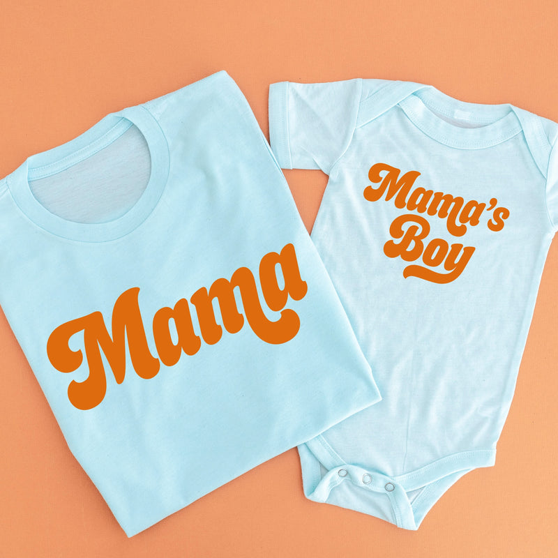 Retro Mama + Mama's Boy - Set of 2 Shirts