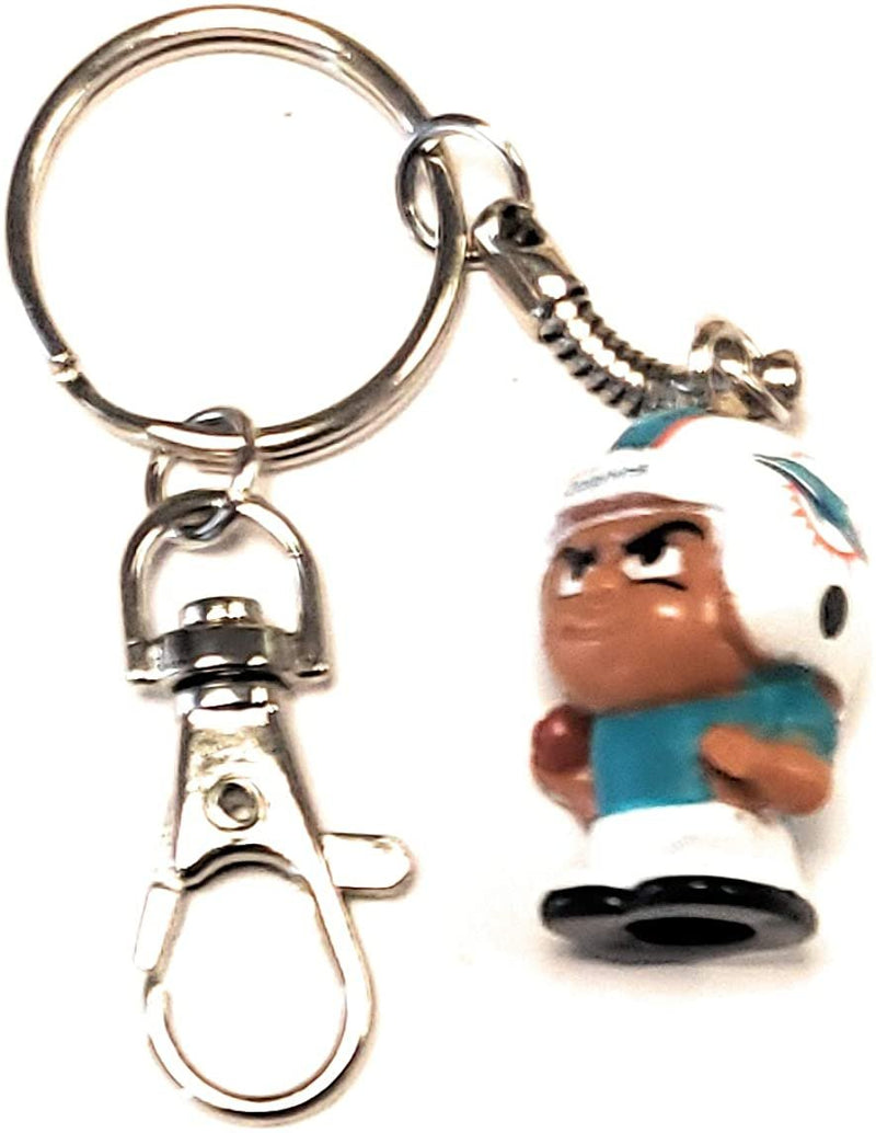 Dolphins Teeny Mates Keychain Tag Along Figure Teenymates Football