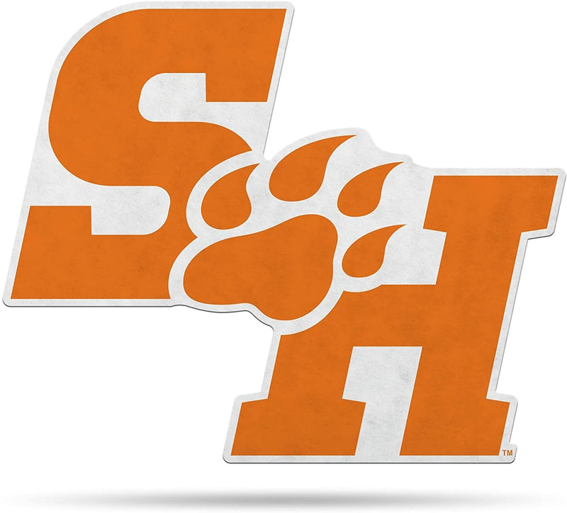 Rico Industries NCAA Sam Houston State Bearkats Primary Logo Shape Cut Pennant