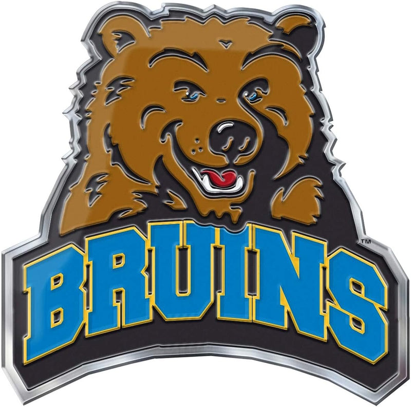UCLA Bruins Auto Emblem Aluminum Metal Embossed Die Cut Logo Design, University of California Los Angeles