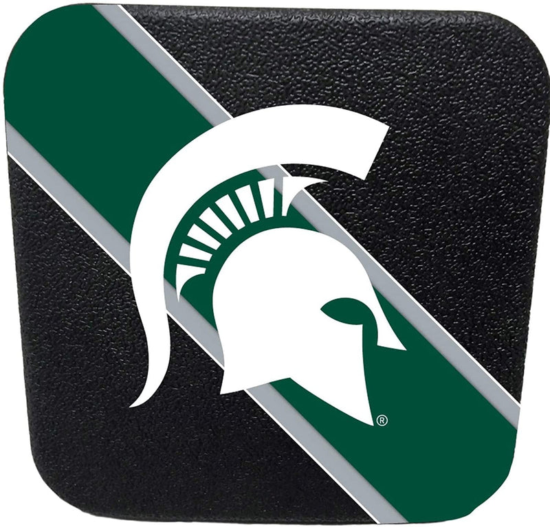 Michigan State Spartans Plastic Hitch Cover Plug Bumper Trailer Auto University