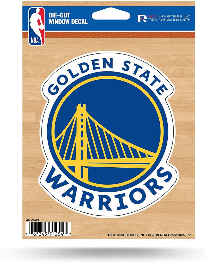 Golden State Warriors 5 Inch Die Cut Flat Vinyl Decal Sticker Adhesive Backing