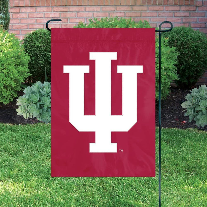 Indiana University Hoosiers Premium Garden Flag Banner Applique Embroidered 12.5x18 Inch
