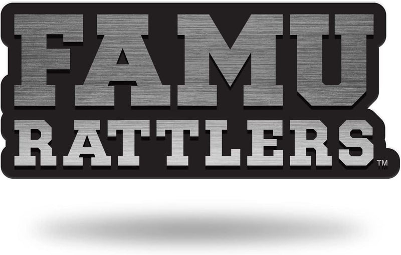 Florida A&M University Rattlers FAMU Auto Emblem Solid Metal Antique Style
