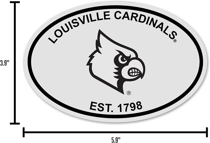 Tampa Bay Buccaneers Black and White Team Logo Oval Sticker Decal, 5 Inch