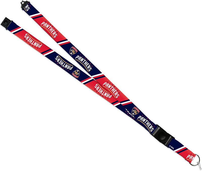 Florida Panthers Lanyard Keychain Safety Breakaway Double Sided
