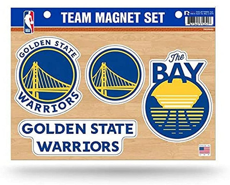 Golden State Warriors Die Cut Team Magnet Set Sheet