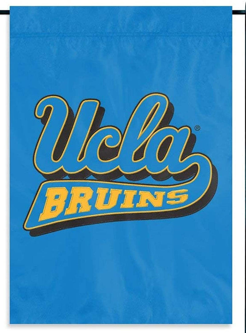 UCLA Bruins Premium Garden Flag Banner Applique Embroidered 10.5x15 Inch
