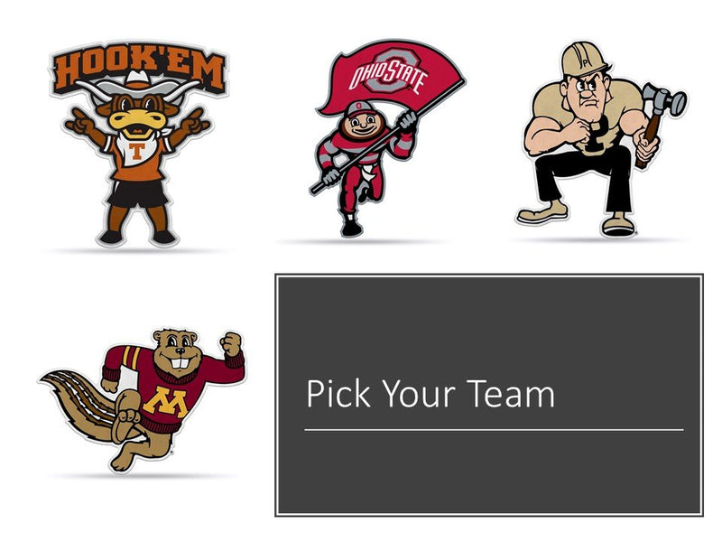 Iowa Hawkeyes Pennant Mascot Design 18 Inch Soft Felt University of