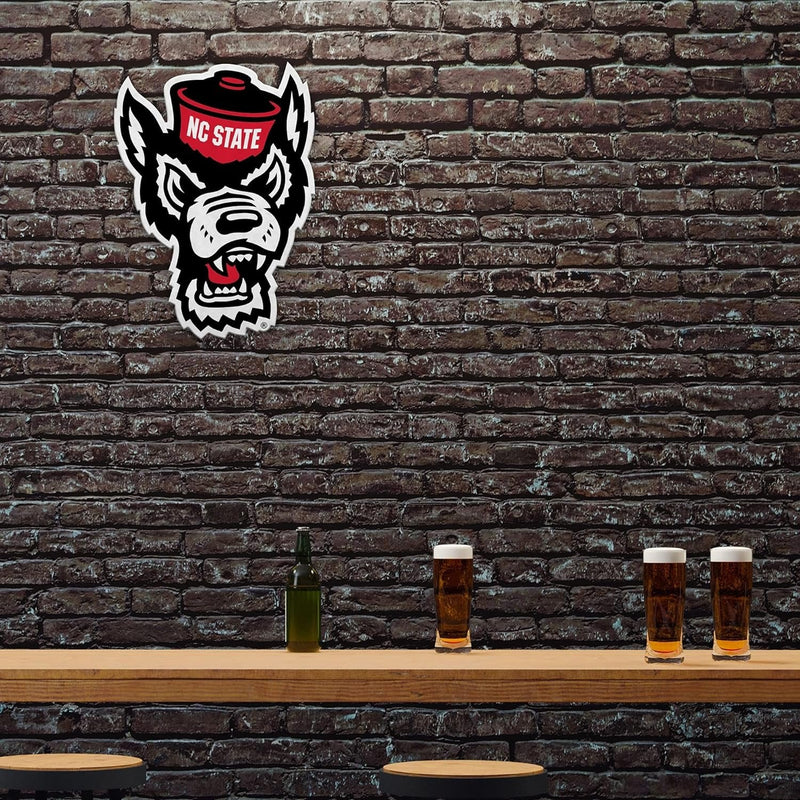 North Carolina State University Wolfpack Soft Felt Wall Pennant, Primary Design, 18 Inch, Easy to Hang