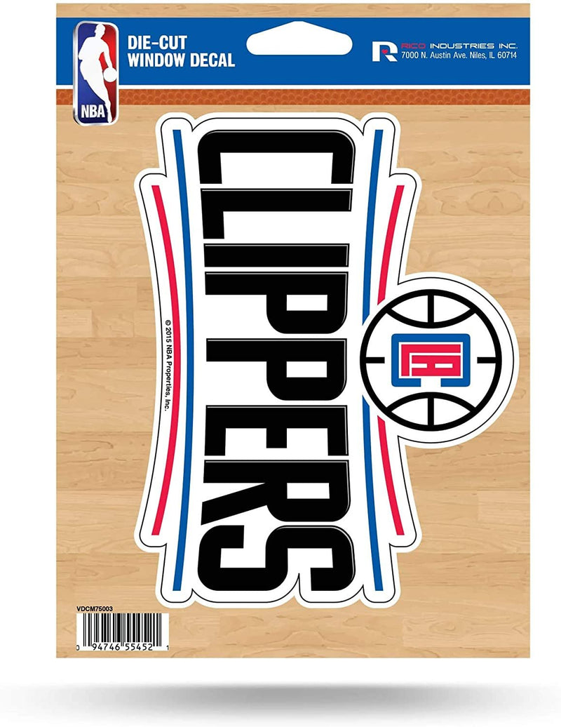 Los Angeles Clippers 5 Inch Die Cut Flat Vinyl Decal Sticker Adhesive Backing