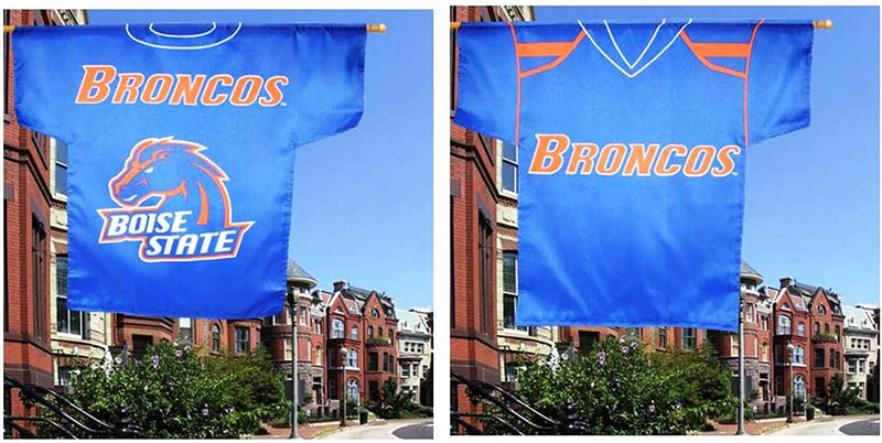Boise State University Broncos Premium 2-Sided Banner Flag, Jersey Design, 30x34 Inch