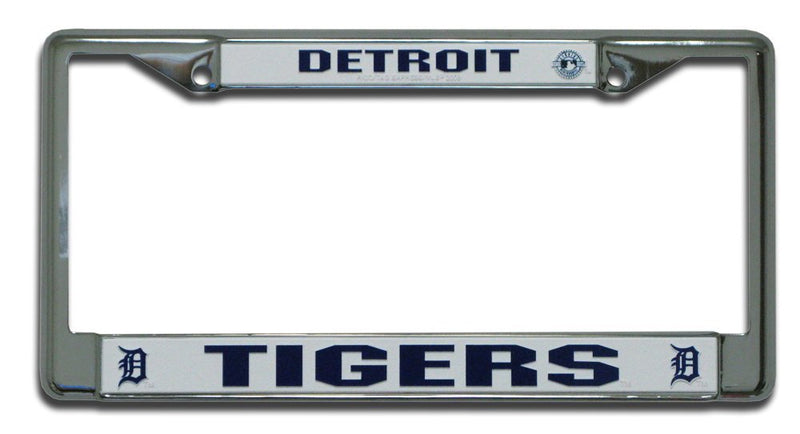 Rico Industries FC4310 MLB Detroit Tigers Chrome License Plate Frame