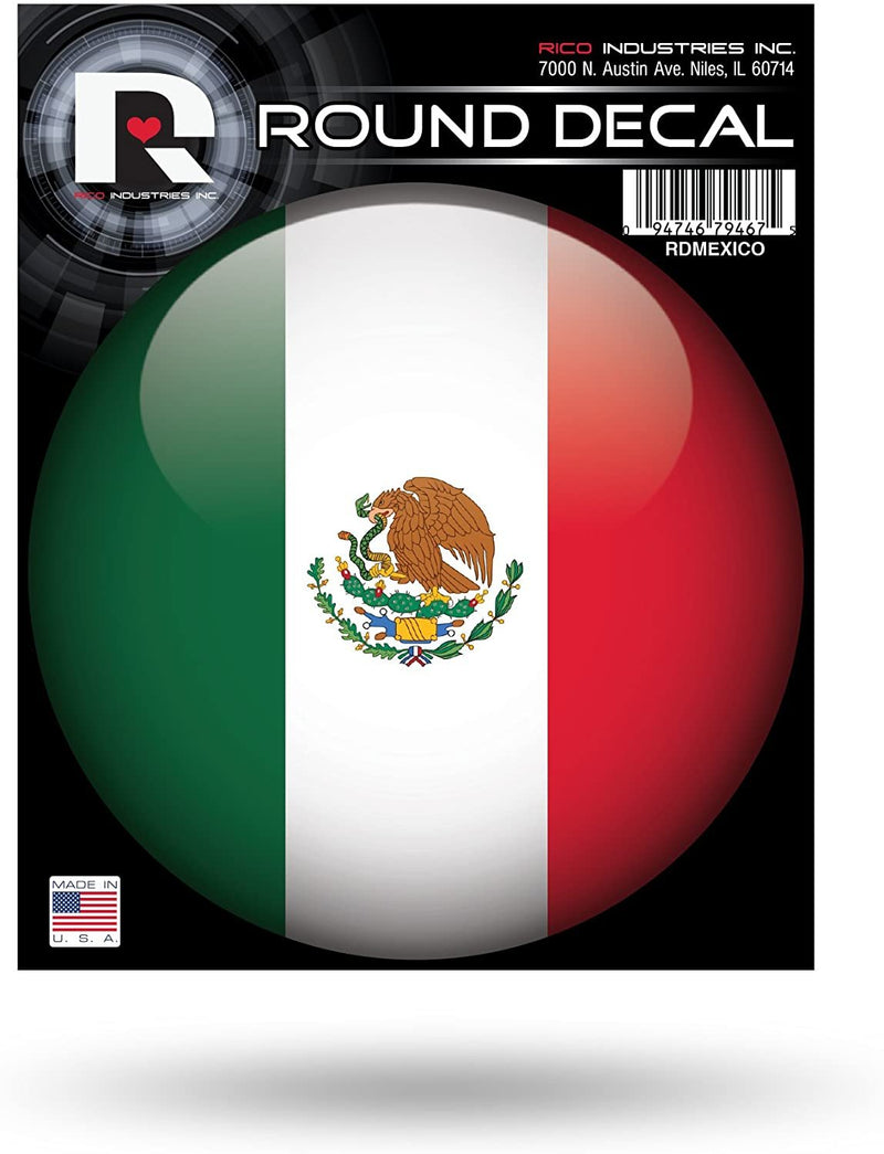 Mexico World Cup Soccer Round Decal