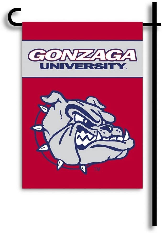 Gonzaga University Bulldogs Premium Garden Flag Banner, Double Sided, 13x18 Inch