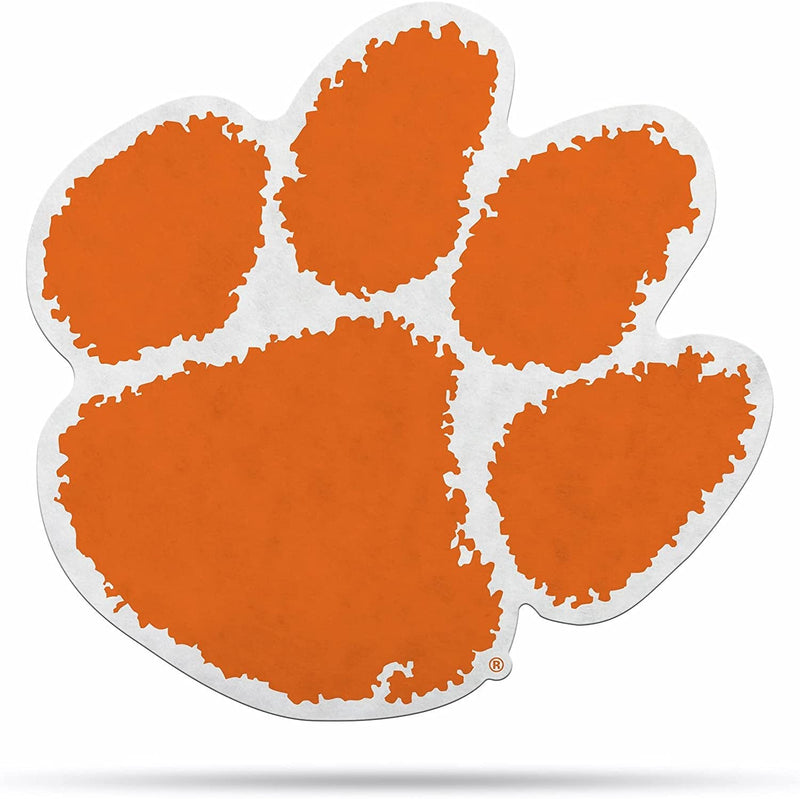Clemson University Tigers Soft Felt Pennant, Logo Design, Shape Cut, 18 Inch, Easy To Hang