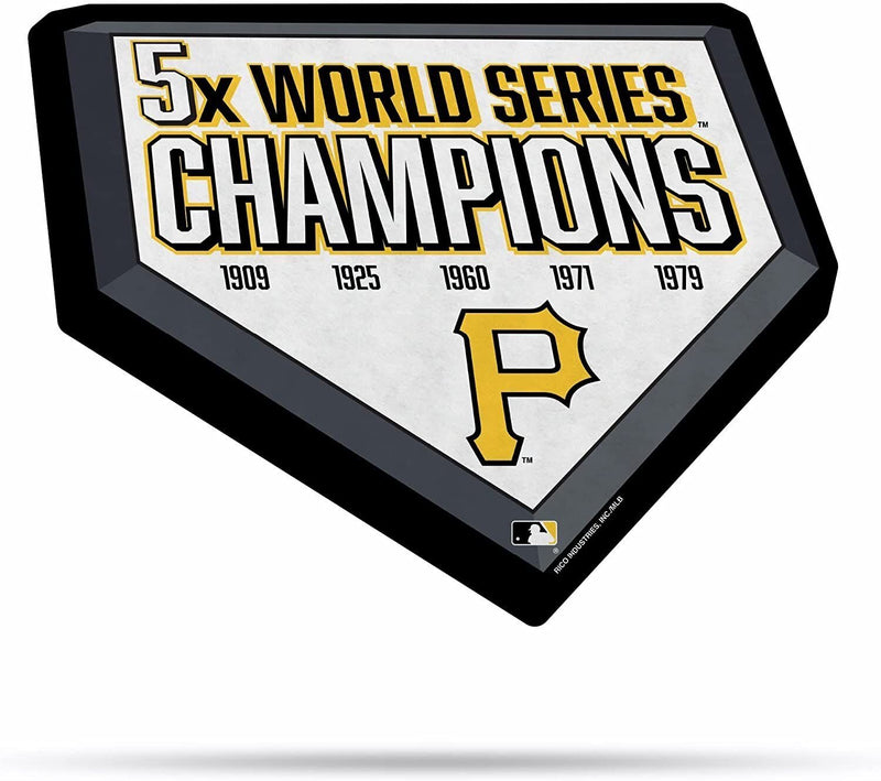 Pittsburgh Pirates 5-Time Champions Soft Felt Pennant, 18 Inch