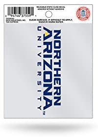 Northern Arizona University Lumberjacks 3 Inch Flat Static Cling Decal Secondary Logo