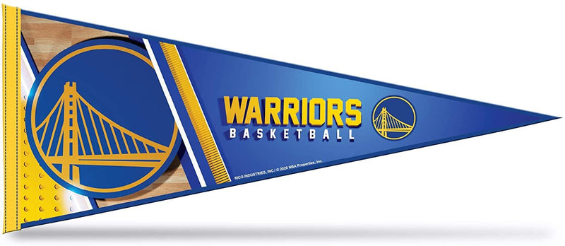 Golden State Warriors Pennant 12x30 Inch Soft Felt