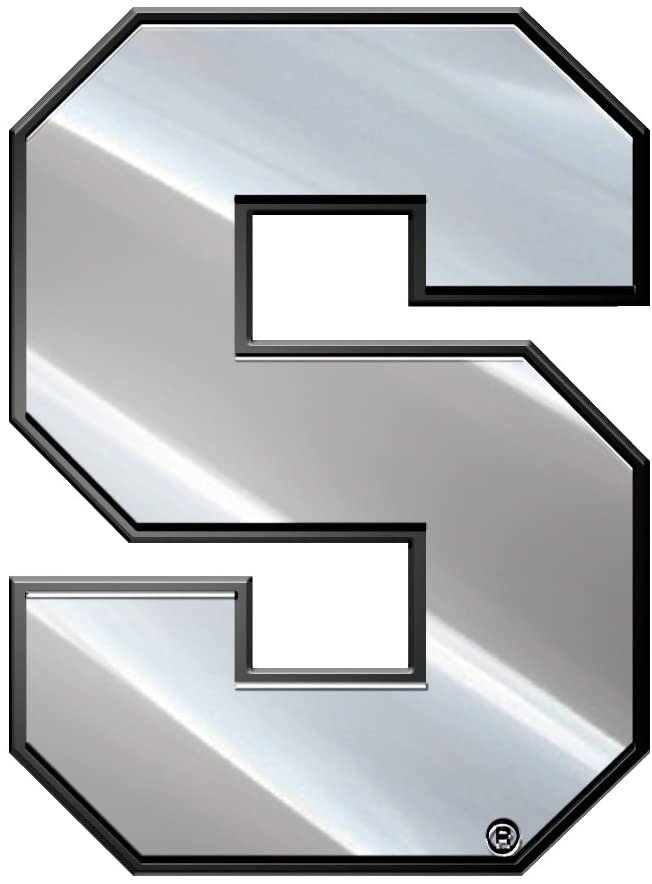 Syracuse University Orange Premium Solid Metal Raised Auto Emblem, Shape Cut, Adhesive Backing