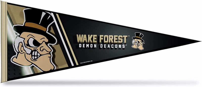 Wake Forest University Demon Deacons Primary 12" x 30" Soft Felt Pennant
