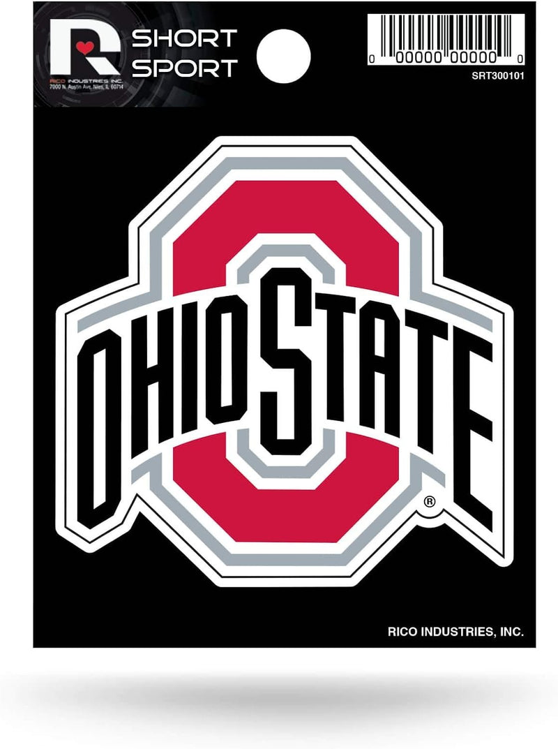 Ohio State University Buckeyes 3 Inch Decal Sticker Die Cut