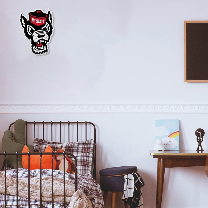 North Carolina State University Wolfpack Soft Felt Wall Pennant, Primary Design, 18 Inch, Easy to Hang