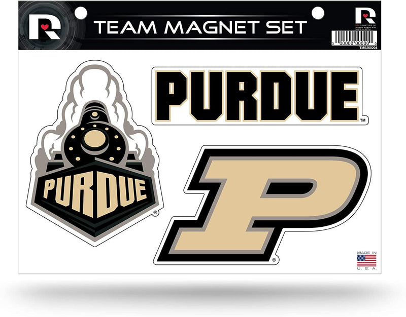 Purdue University Boilermakers Multi Magnet Sheet Shape Cut 8x11 Inch