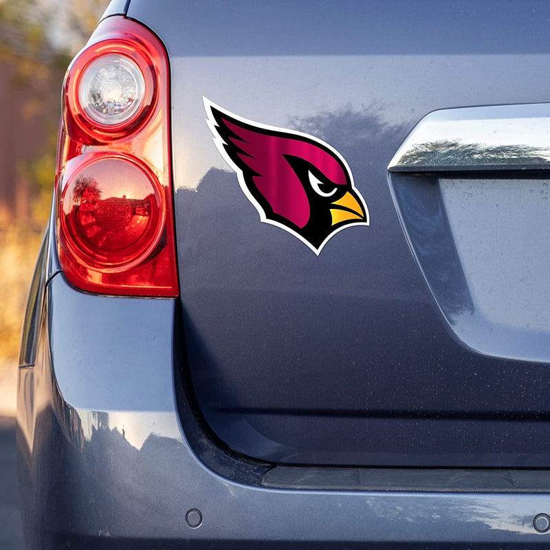 Las Vegas Raiders 5 Inch Die Cut Decal Sticker, Metallic Shimmer Design, Full Adhesive Backing