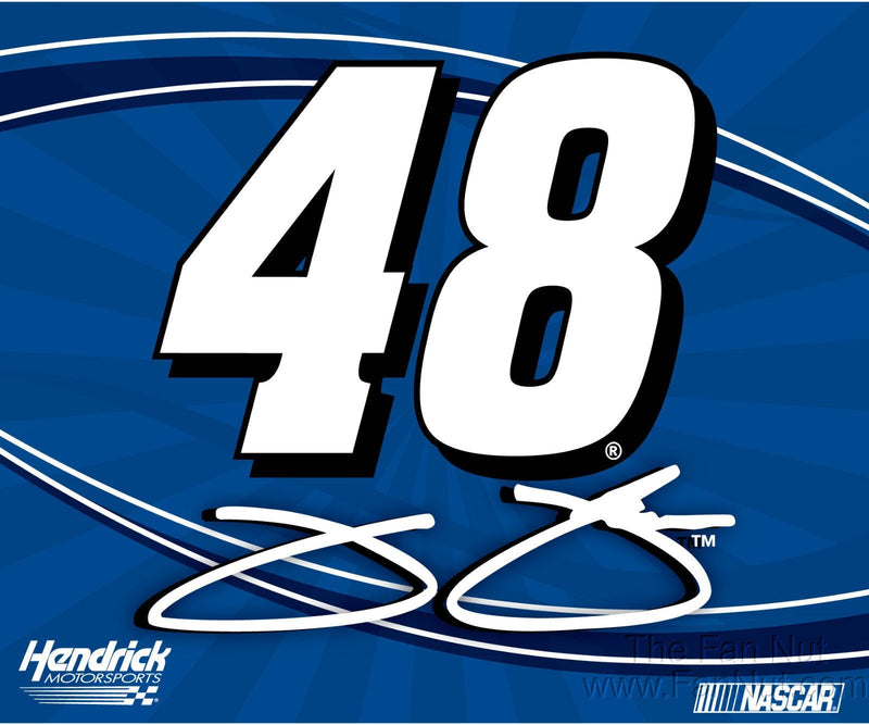 Jimmie Johnson #48 5"x6" Vinyl Magnet Auto Home Nascar Racing