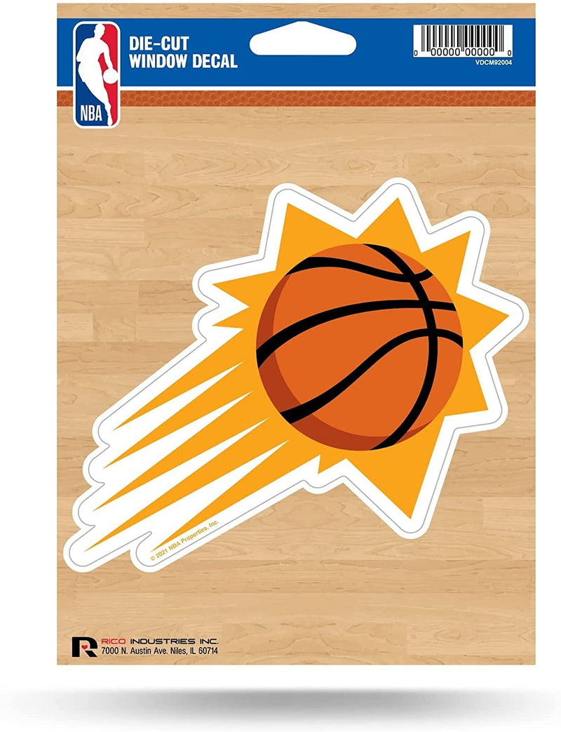 Phoenix Suns 5 Inch Die Cut Flat Vinyl Decal Sticker Adhesive Backing