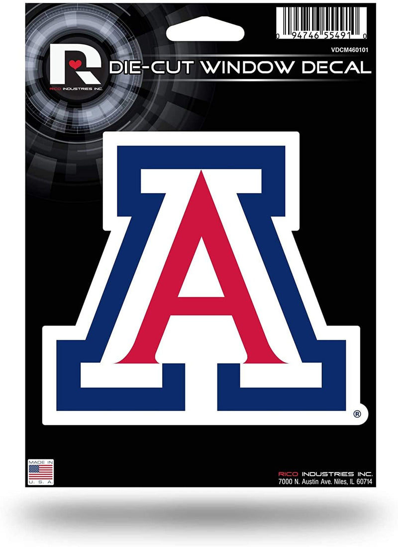 University of Arizona Wildcats 5 Inch Die Cut Flat Vinyl Decal Sticker Adhesive Backing