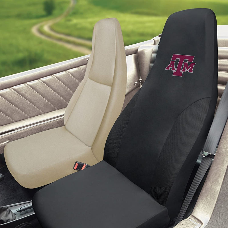 FANMATS - 15101 NCAA Texas A&M University Aggies Polyester Seat Cover 20"x48"