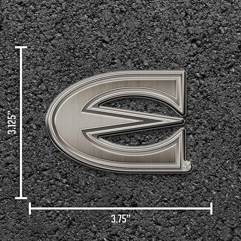 Emporia State Hornets Solid Metal Auto Emblem Antique Nickel for Car/Truck/SUV