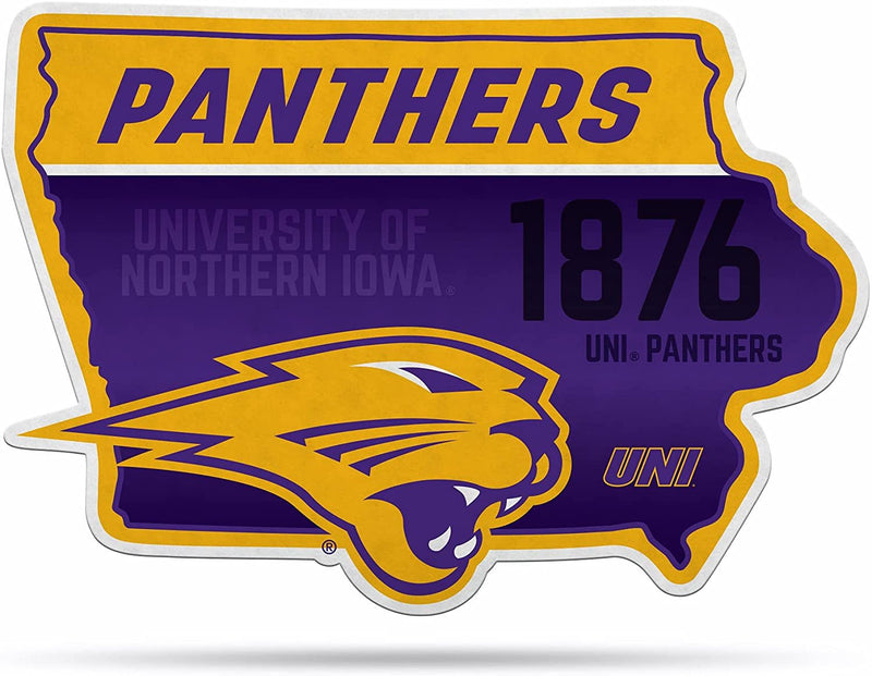 Northern Iowa Panthers Pennant State Shape 18 Inch Soft Felt University of