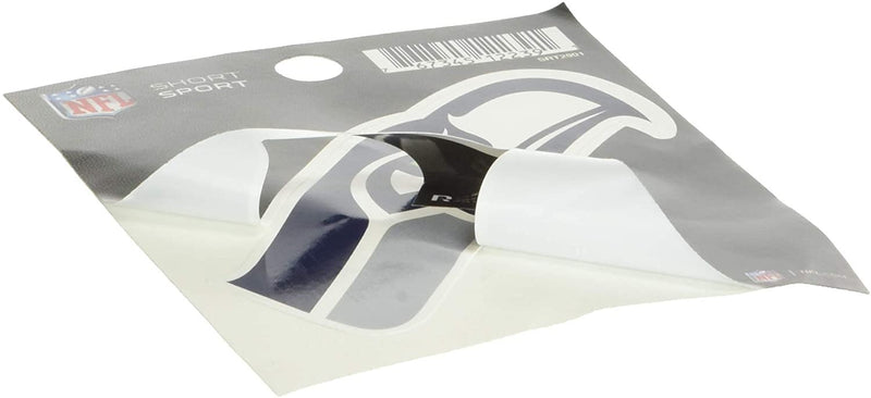 Seattle Seahawks 3 Inch Decal Sticker Flat Vinyl Full Adhesive Backing