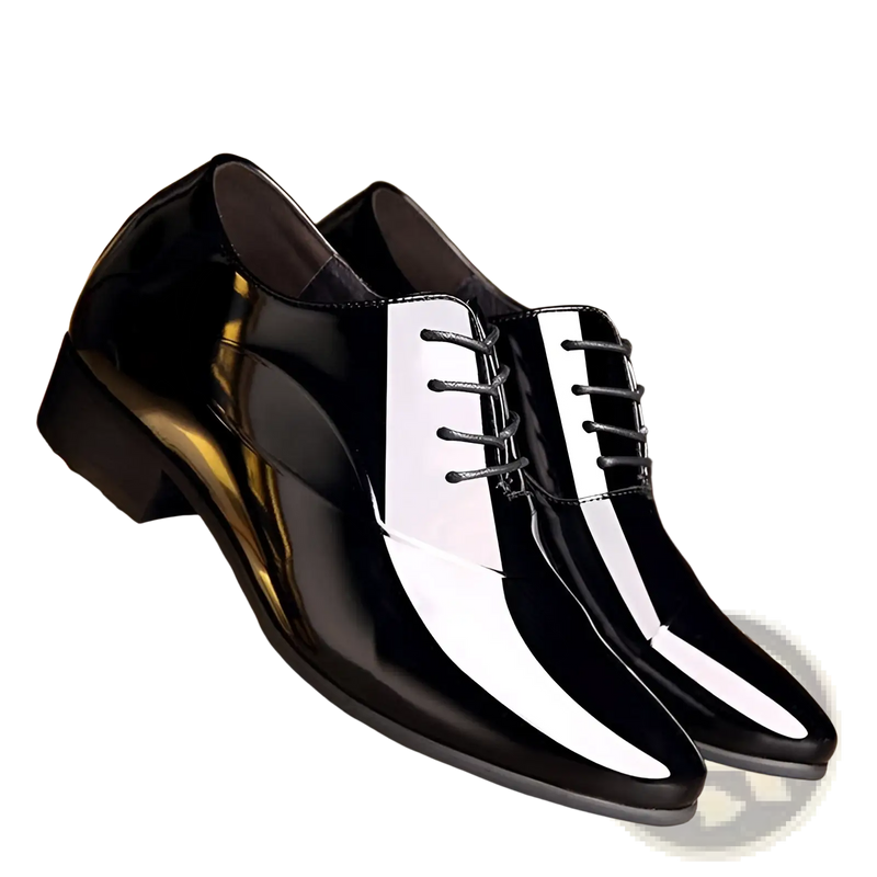 Men's Classic Pointed Toe Leather Business Shoes